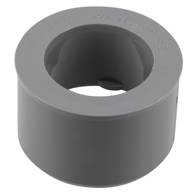 Réduction mâle femelle incorporée diamètre 50-32mm gris - UIJF