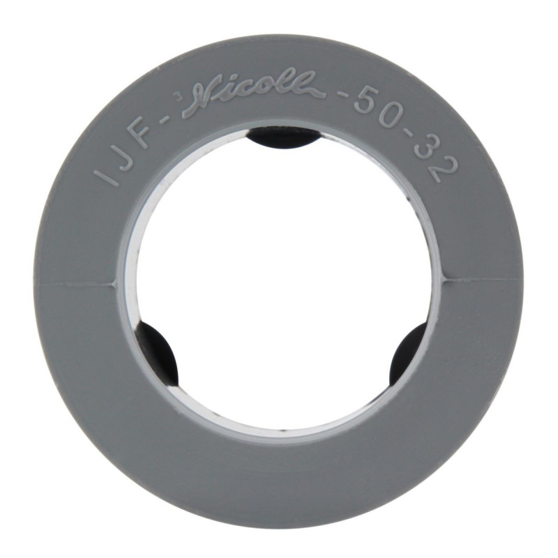 Réduction mâle femelle incorporée diamètre 50-32mm gris - UIJF