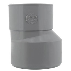 Réduction mâle femelle extérieure excentrée diamètre 125-100mm - UIX2