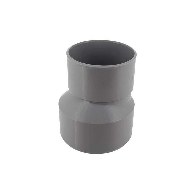 Réduction mâle femelle extérieure excentrée diamètre 125-100mm - UIX2