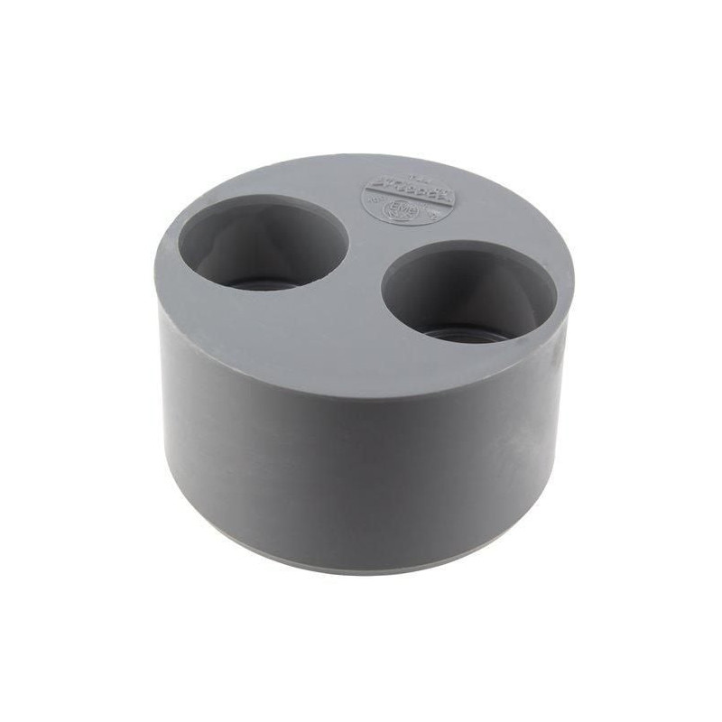 Tampon de réduction mâle femelle double diamètre 100-40-40mm - UT44