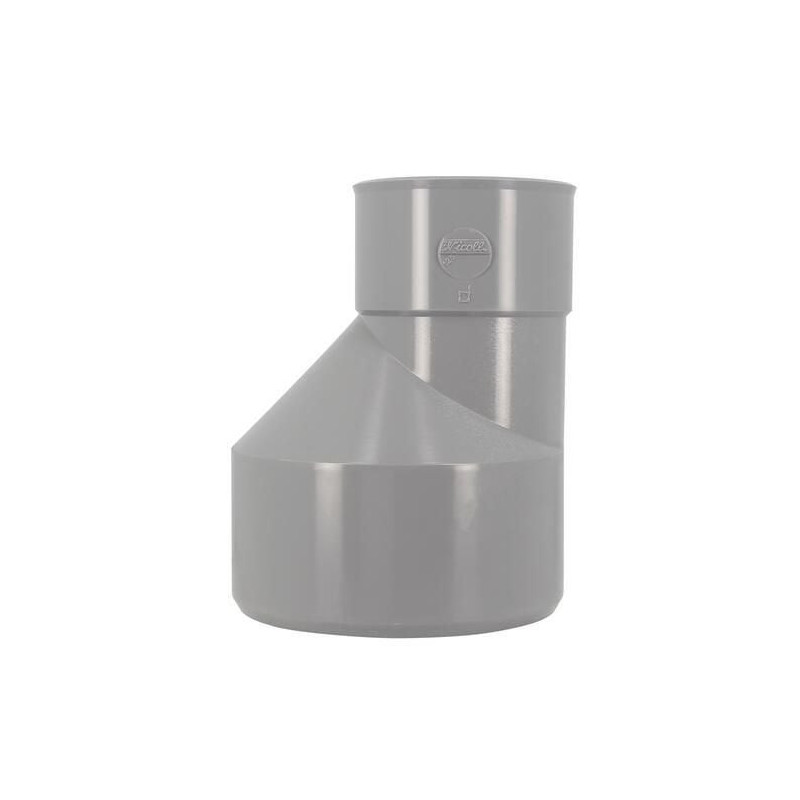 Réduction mâle femelle extérieure excentrée diamètre 125-40mm - IX8