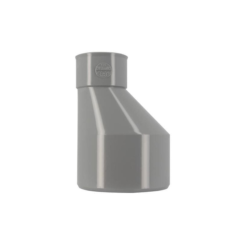 Réduction mâle femelle extérieure excentrée diamètre 100-50mm - UIT5