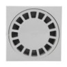 Siphon de cour 15x15 à emboiture incorporée - sortie verticale diamètre 50-40-63mm- PVC - SC456G