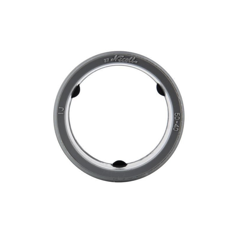 Réduction mâle femelle incorporée diamètre 50-40mm gris - UIJ