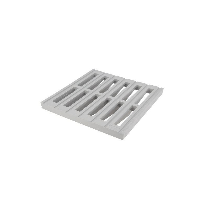Grille REGD sans cadre gris 25x25cm RPCT - GR25