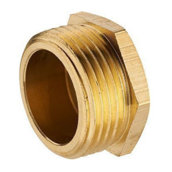 Bouchon laiton mâle M3-8 (12x17) - 233-12S10