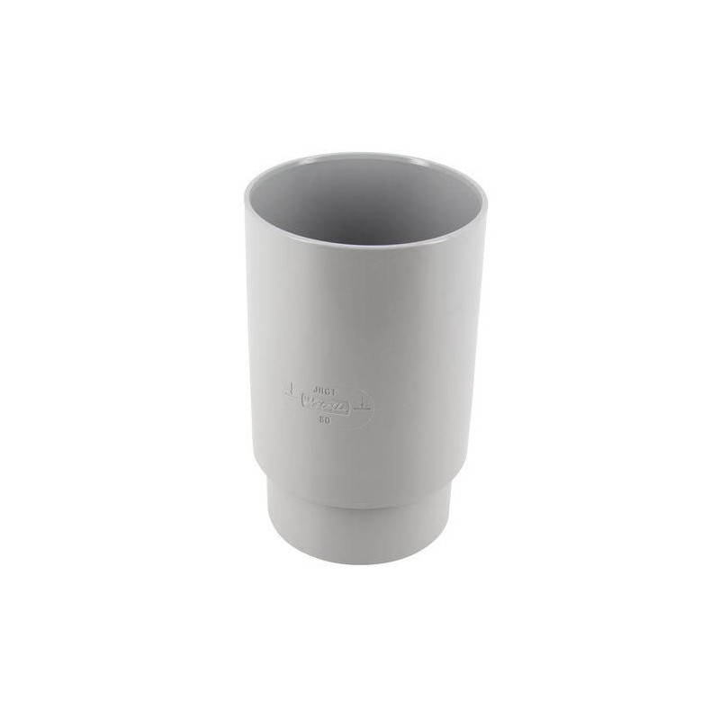 Manchon femelle femelle gris JRGT pour descente diamètre 80mm - JRGT