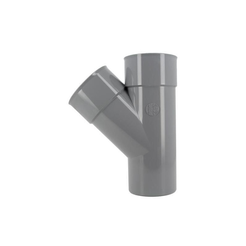 Culotte mâle femelle 45° simple diamètre 100mm - UBT14