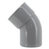 Coude mâle femelle 45° diamètre 80mm - UCR4