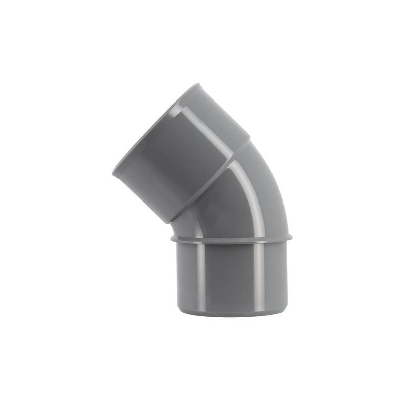 Coude mâle femelle 45° diamètre 50mm - UCJ4