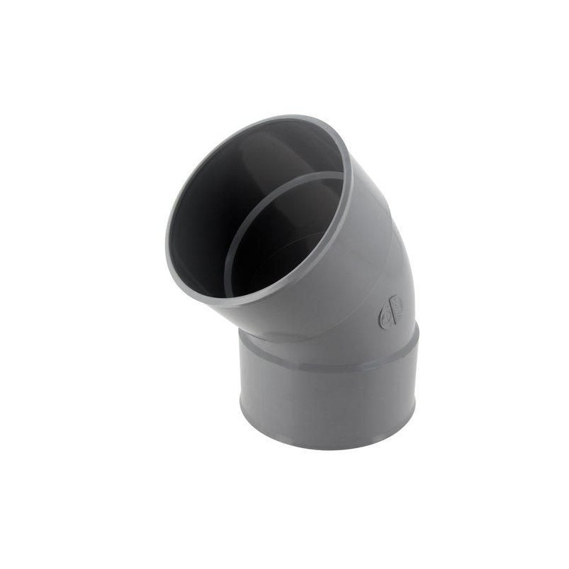 Coude femelle femelle 45° diamètre 125mm - UCX44
