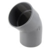 Coude mâle femelle 45° diamètre 80mm - UCR4