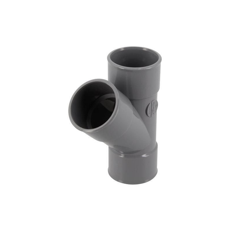 Culotte femelle femelle 45° simple diamètre 40mm - UBH144