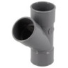 Culotte femelle femelle 45° simple diamètre 40mm - UBH144