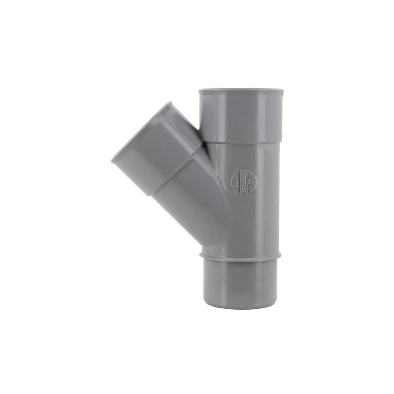 Culotte mâle femelle 45° simple diamètre 50mm - UBJ14
