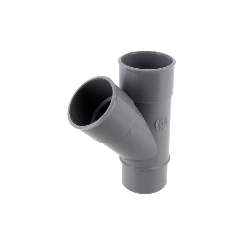 Culotte mâle femelle 45° simple diamètre 50mm - UBJ14