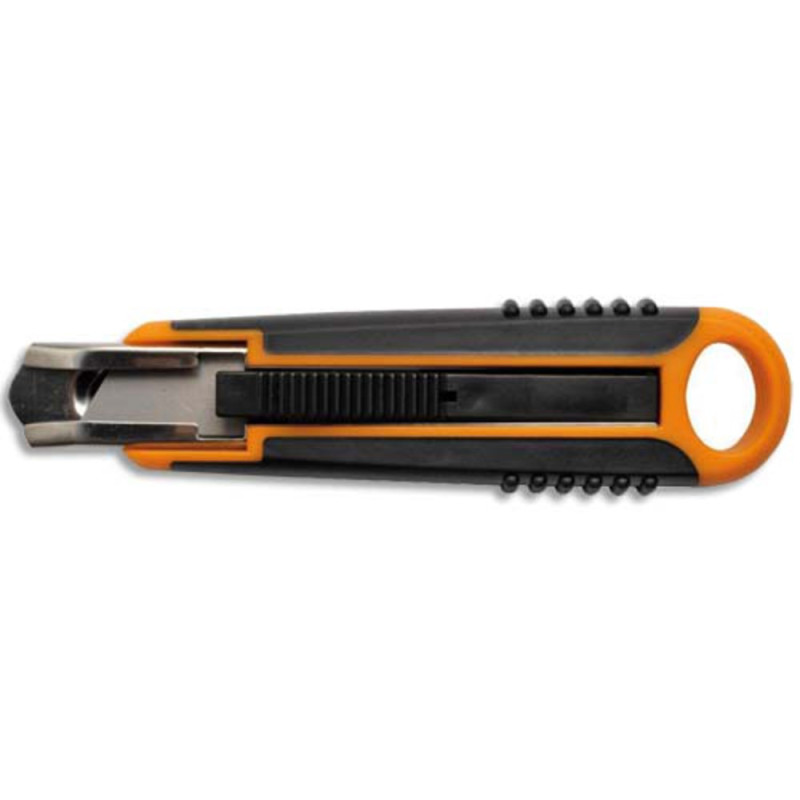 CUTTER DE SECURITE 18MM LAME RETRACTABLE