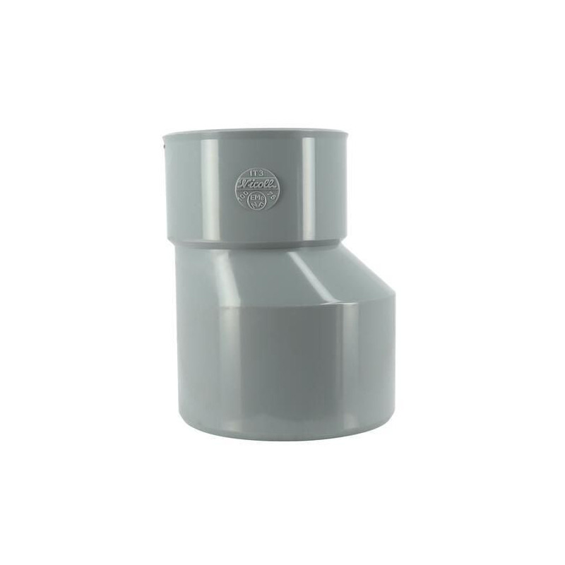 Réduction mâle femelle extérieure excentrée diamètre 100-75mm - UIT3