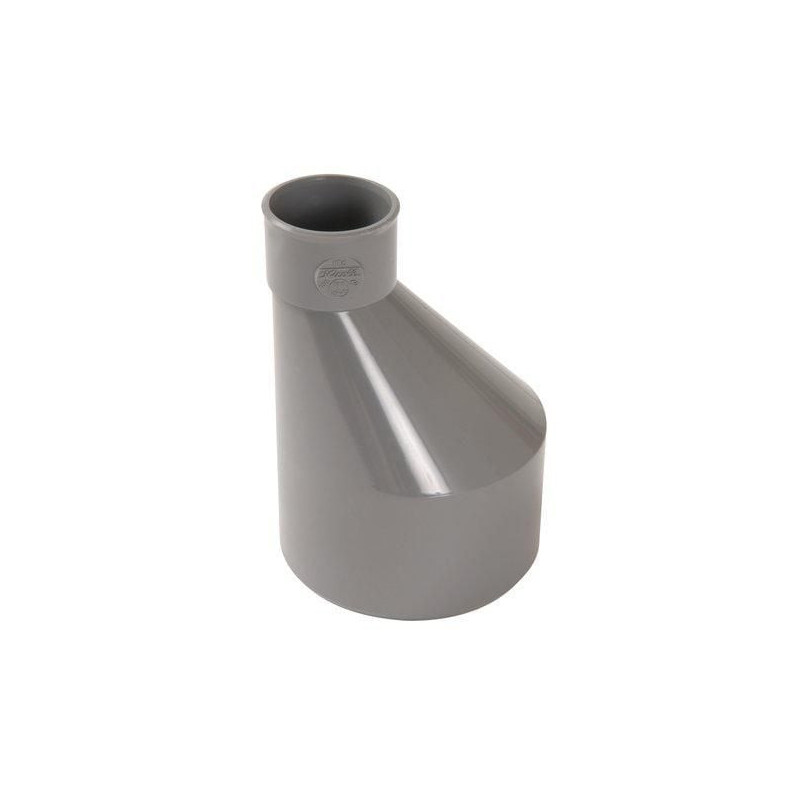 Réduction mâle femelle extérieure excentrée diamètre 100-40mm - UIT6