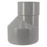 Réduction mâle femelle extérieure excentrée diamètre 125-80mm - UIX4