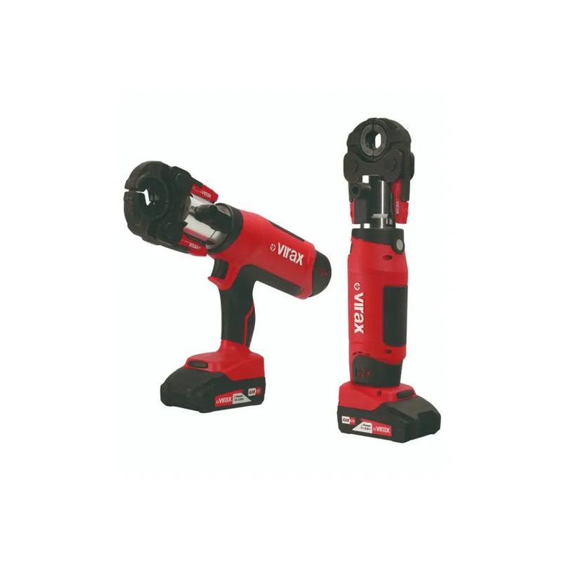 Presse à sertir (sertisseuse) électro-mécanique Viper L2X + 2 batteries - VIRAX 253570
