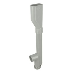 Siphon de machine à laver double à sortie horizontale diamètre 40mm - 1YH46C