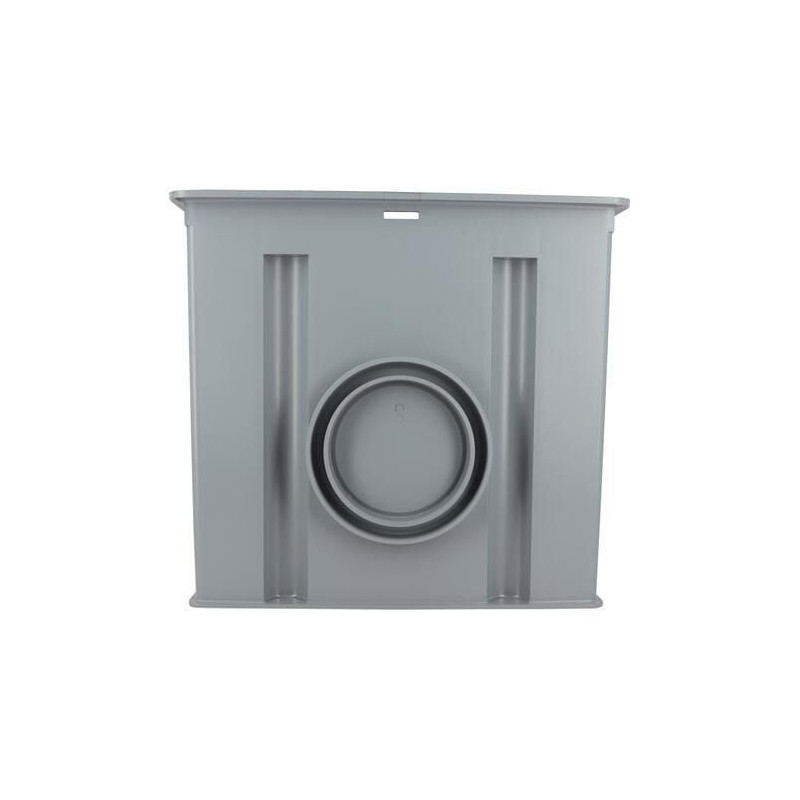 Regard avec 2 bouchons réducteurs doubles PVC longueur 300mm - RITX2B