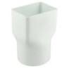Mamelon mixte de raccordement pour descente 73x100 et diamètre 80 - UMMR70B