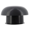 Chapeau de ventilation simple avec moustiquaire diamètre sortie 100 mm - CC10M 