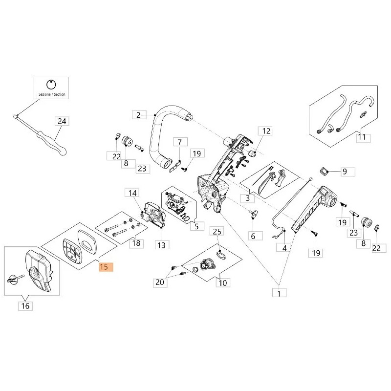 Kit filtre à air - GSTH240 - 70426944