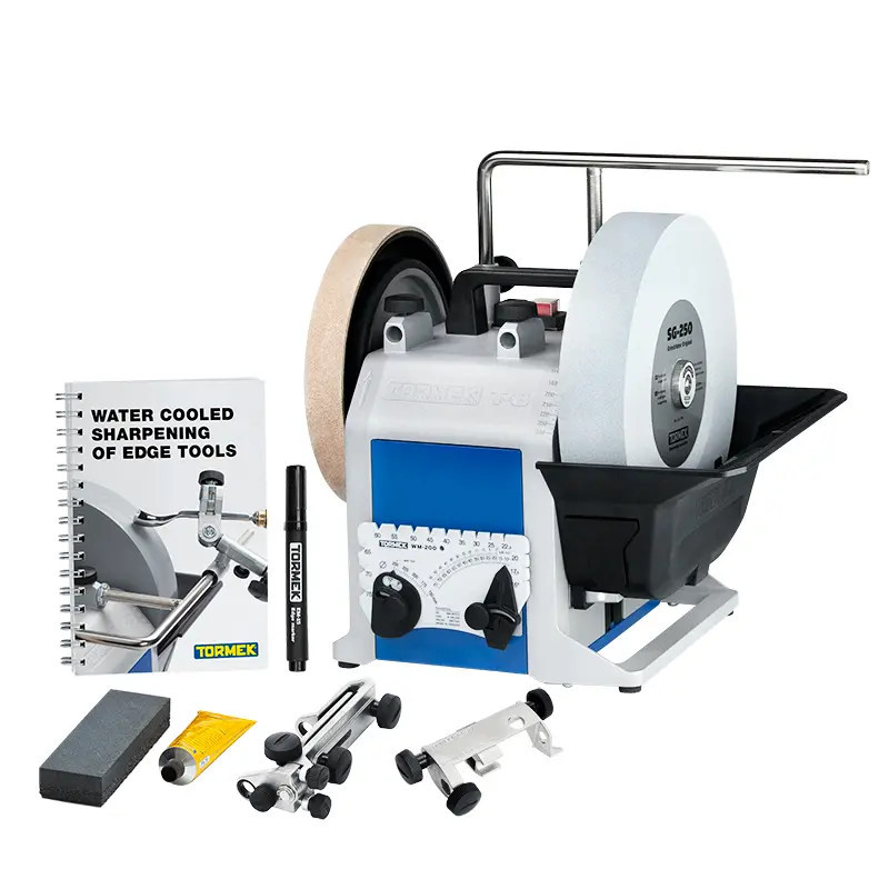 Touret d’affûtage à eau puissant et polyvalent Tormek T-8 220V - TORMT8