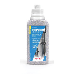 Déboucheur choc canalisations - Pro debo Perles flacon de 500ml - AEXALT DEB538