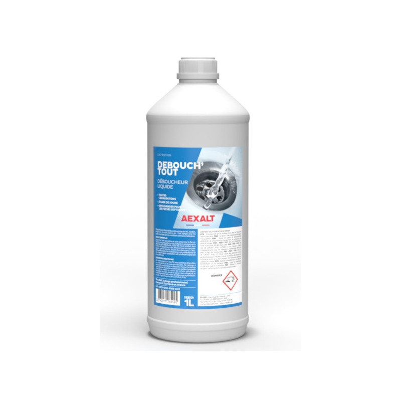 Déboucheur liquide DEBOUCH TOUT 1 L - AEXALT DEB509