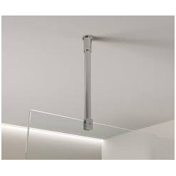 BARRE PLAFOND 50CM CHR