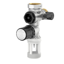 889 INOX Groupe de sécurité. modèle droit. siège inox 3-4' - R110007001