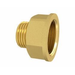 Raccord mamelon laiton femelle 1-2" mâle 3-8" - F1-2 M3-8 - ARCO 833510