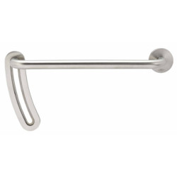 Poignée de porte J-ROX modèle 62 Accessibilité - 320MM PMR CARRE 7 - inox brossé - JPM ASSA ABLOY 910621-31-0A