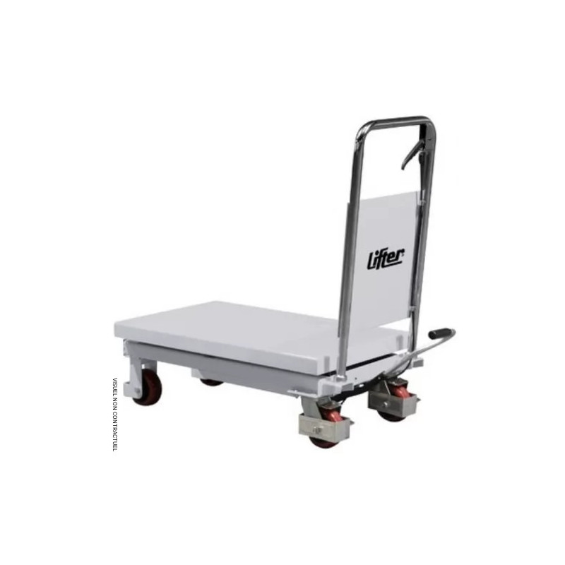 Table élévatrice avec pédale à pompe hydraulique LTY15 - Capacité 150 kg - LIFTER BY PRAMAC HTV0100V01M
