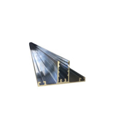 Profilé alu de base intermédiaire-de rive pour système de couverture Onduclair 16-32 mm - 4M - ONDULINE ONDUCLAIR 3711