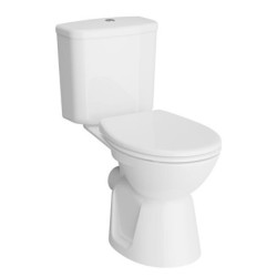 Pack WC à poser - abattant charnières métal - Arkitekt - 9865B003-7204