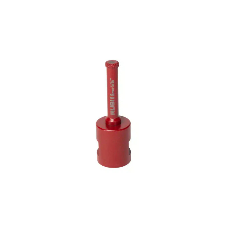 Trépan diamanté Drygres Premium Ø 8 mm (M14) pour meuleuse - RUBI 6918