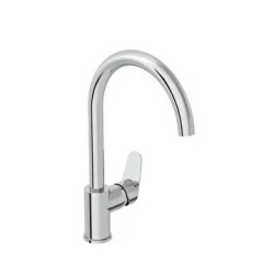 Mitigeur de cuisine bec haut cartouche C3 éco FLOW- VITRA A43407ENG