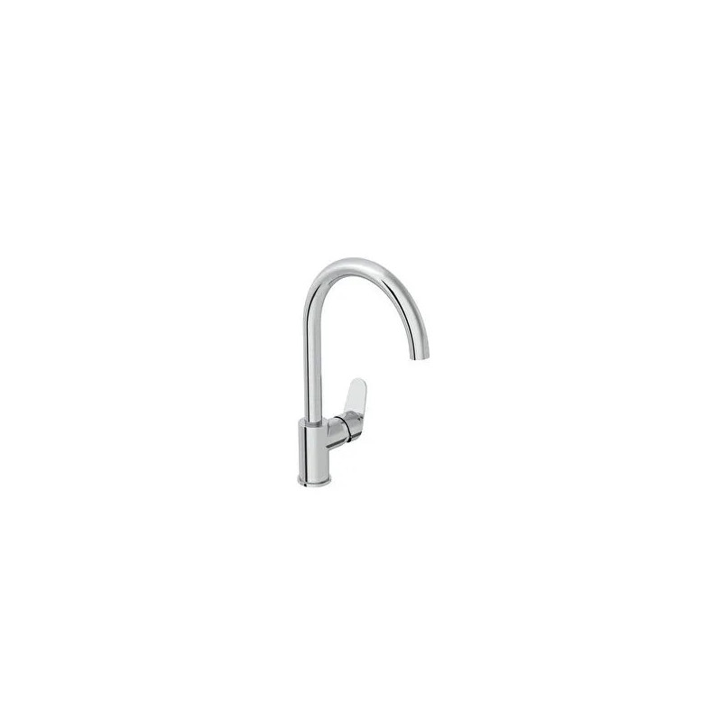 Mitigeur de cuisine bec haut cartouche C3 éco FLOW- VITRA A43407ENG