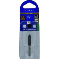 Fraise de défonceuse à rainer droit Ø 8mm (Q8) - TIVOLY XT60642067835