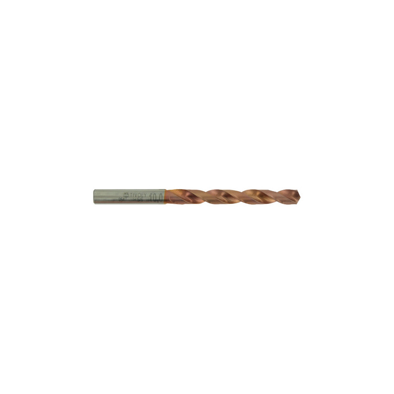 Foret métaux HSS FURIUS Ø 8 mm - taillé meulé HSS revêtu FUSIO  - Ø 8 mm L 117 mm - TIVOLY 11454140800