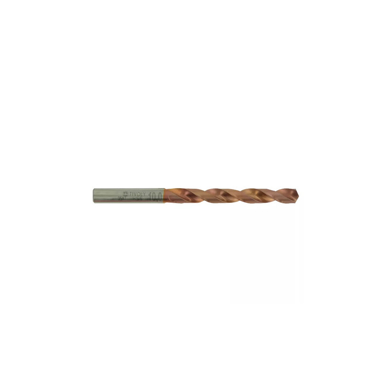 Foret métaux HSS FURIUS Ø 10.5 mm - taillé meulé HSS revêtu FUSIO - Ø 10.5 mm L 133 mm - TIVOLY 11454141050