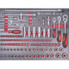Servante à outils professionnelle équipée de 300 outils - TOOL PROMAC TFTT-300
