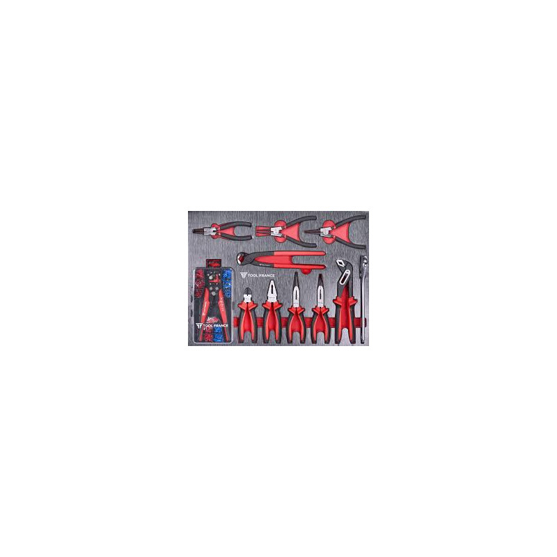 Servante à outils professionnelle équipée de 300 outils - TOOL PROMAC TFTT-300