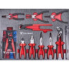 Servante à outils professionnelle équipée de 300 outils - TOOL PROMAC TFTT-300